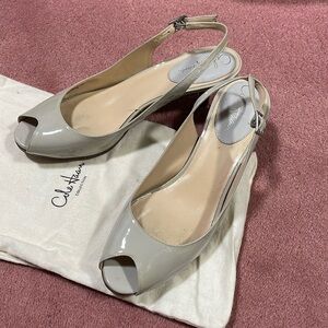 Cole Haan nude heels
